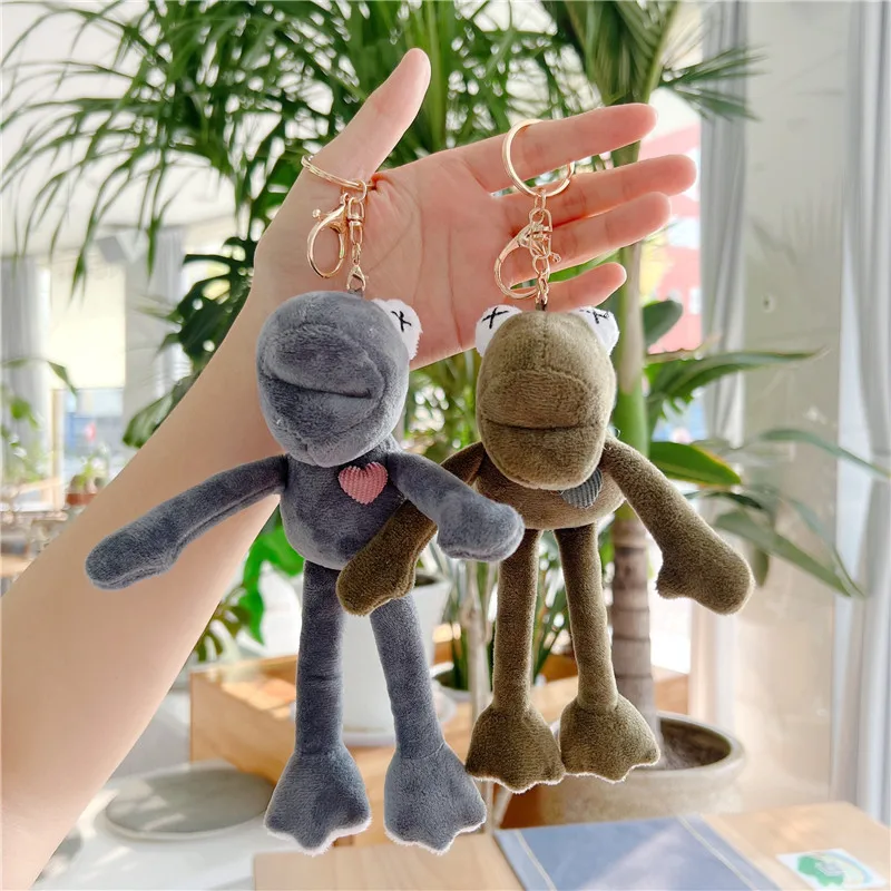 30pcs/lot Wholesale Long Leg Frog Small Pendant Plush Toy Bag Hanging Decoration Stall Doll,Deposit First to Get Discount much