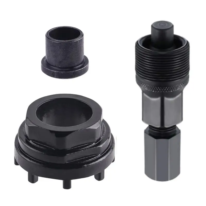 Easy To Use Bicycles Bottom Bracket Tool 8 Notch Chainring Lockring Install & Remover Bike Repair Tool For Cycling Equipment