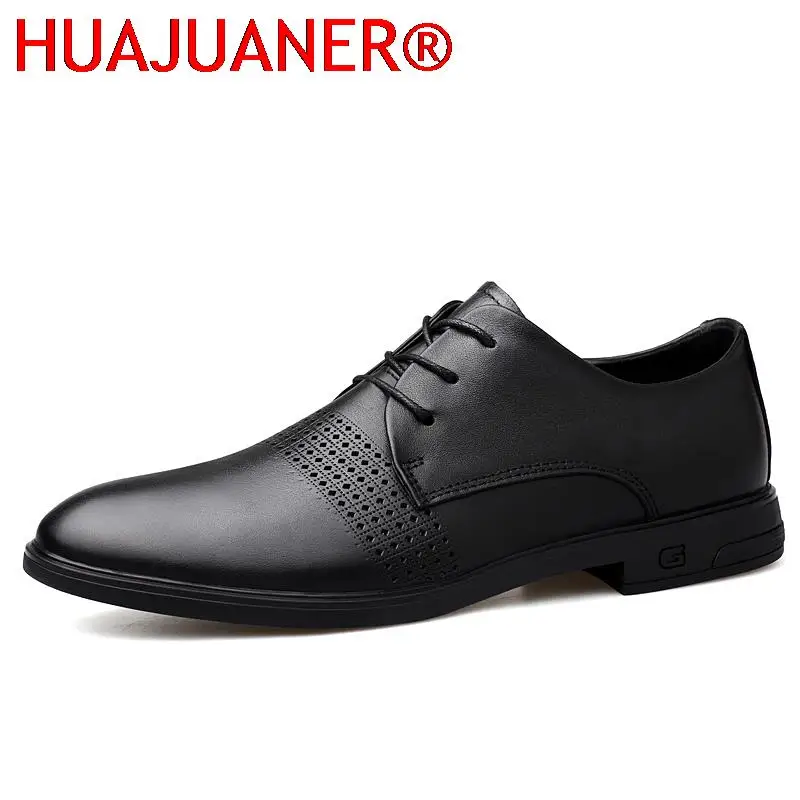 

Men Dress Shoes Italian New Full Grain Cow Genuine Leather Oxfords Shoes Men Classic Luxe High Quality Design Wedding Shoes Male