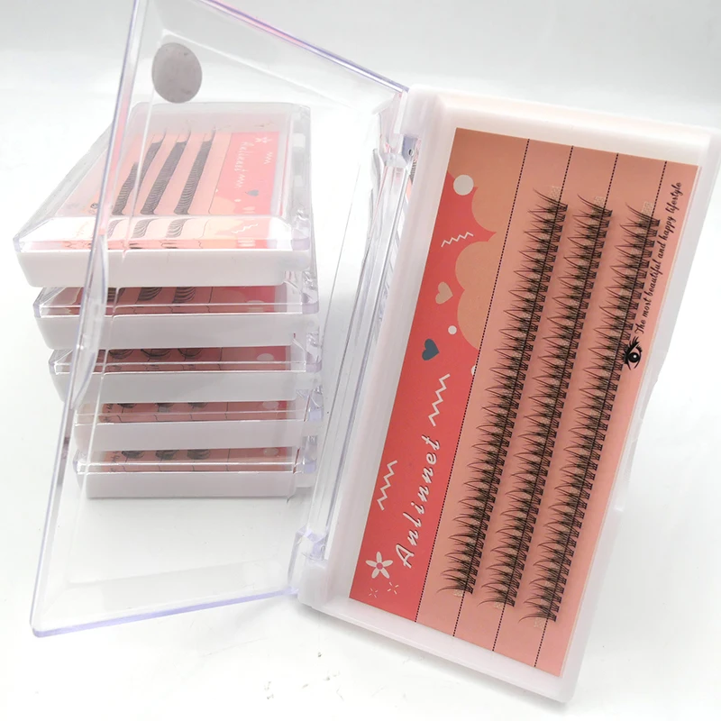 120 Clusters Air Personal Eyelashes Fishtail False Eyelashes Professional Eyelash Extensions Natural Eyelash Extension Tool