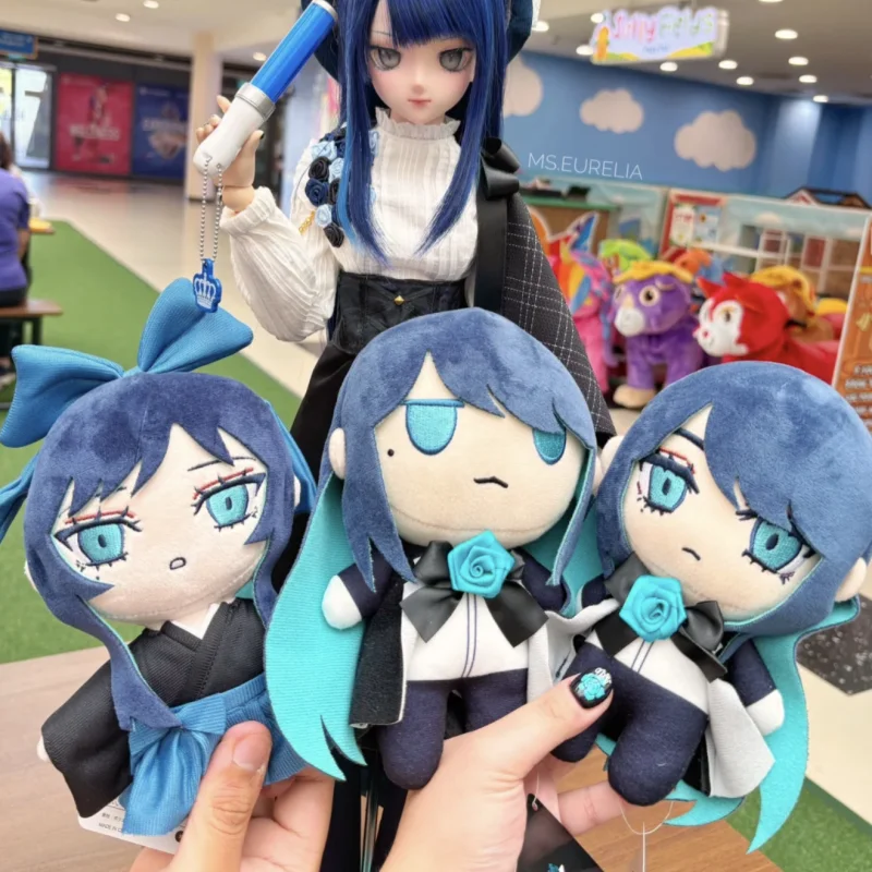 

New Ado Hibana Plush Doll Anime Concert Virtual Singer Kimono Girl Stuffed Toy Kawaii Cute Ornament Birthday Gifts Collection
