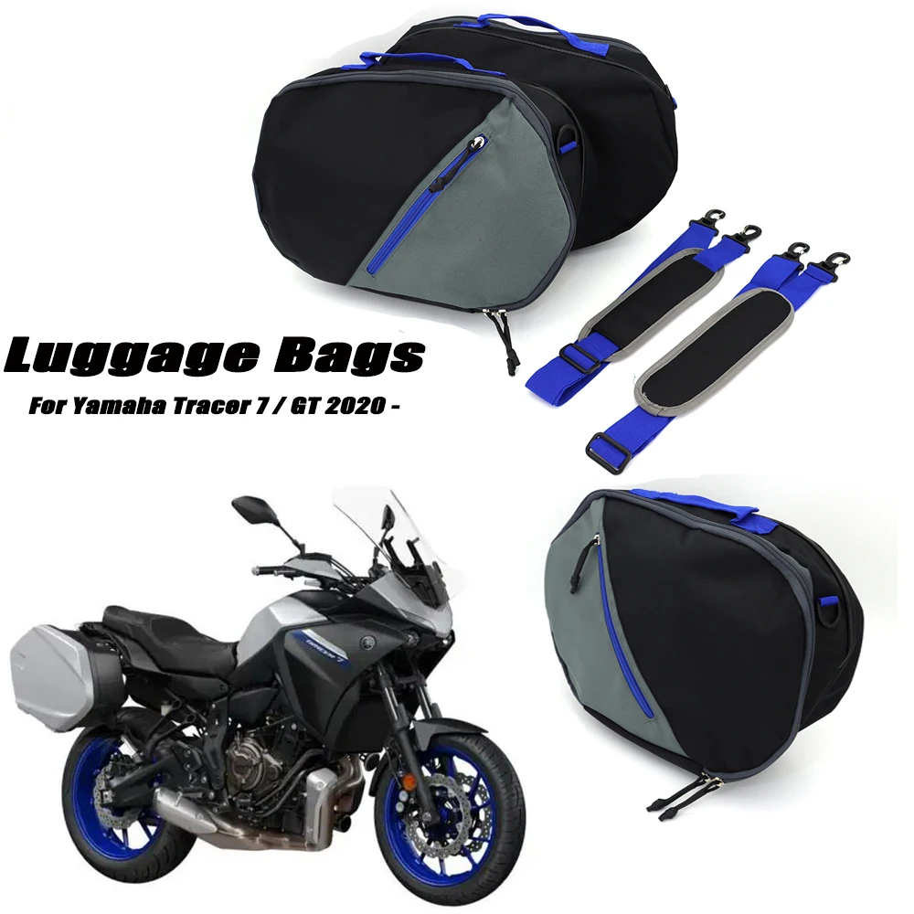 NEW Motorcross Accessories bag Pannier inner TRACER 7 GT 2020 2021 2022 Saddle Bag For Yamaha Tracer 7 700 Saddle luggage bags