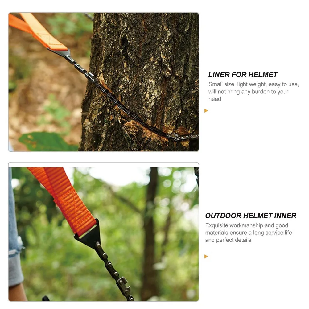 

1Set Pocket Chainsaw Outdoor Camping Hand Chainsaw Portable Manual Wire Rope Survival Emergency Cutting Tool