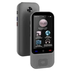 Portable Voice Translator S80 PRO Offline Voice Photo Intelligent Translate 138 Languages ChatGPT Smart Translation Device