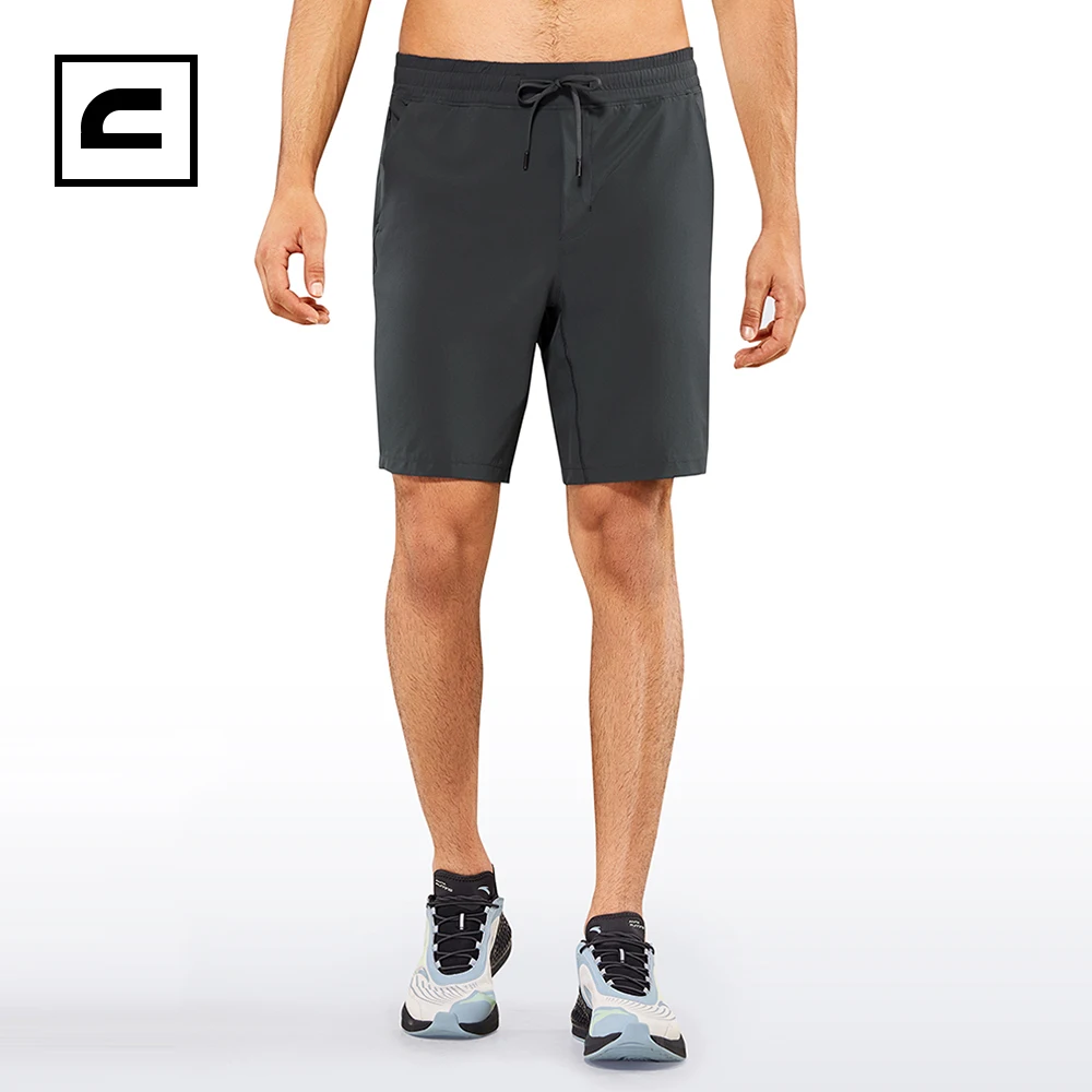 

CRZ YOGA Men's Workout Shorts - 9'' Quick Dry Running Sports Athletic Shorts with Pockets