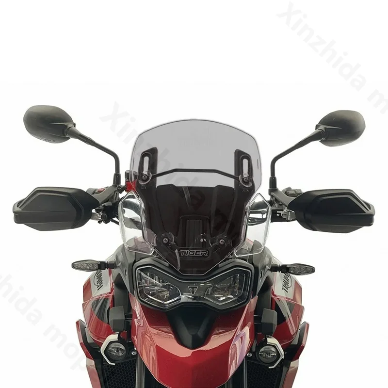 For Triumph Tiger 850 900 2020 2021 2022 2023 2024 2025 Motorcycle Sport Windshield Windscreens Wind Deflectors Transparent