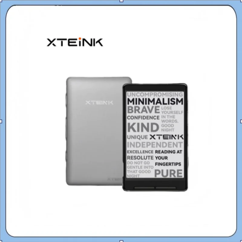 XTEINK X3 E-Ink Ebook Reader Protective Folio Case International Global Version 3.7 Inch Blue Shockproof Reader Protective Cover