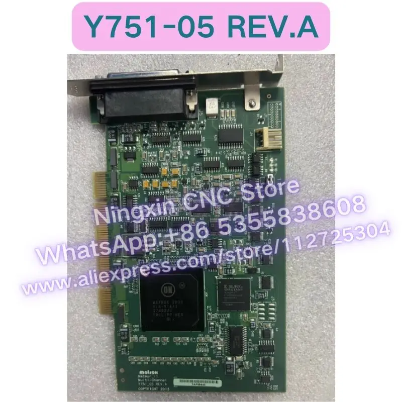 

Б/у Y751-05 REV.A Y751-04 REV.A METEOR2-MC/4 Карта захвата Функциональный тест ОК Быстрая доставка