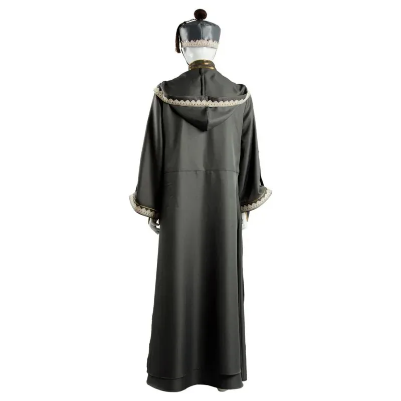 

New ★ Dumbledore Cosplay Adult Men Robe Costume Halloween With Hat Wig Full Set MN3★ 2025 qi☆