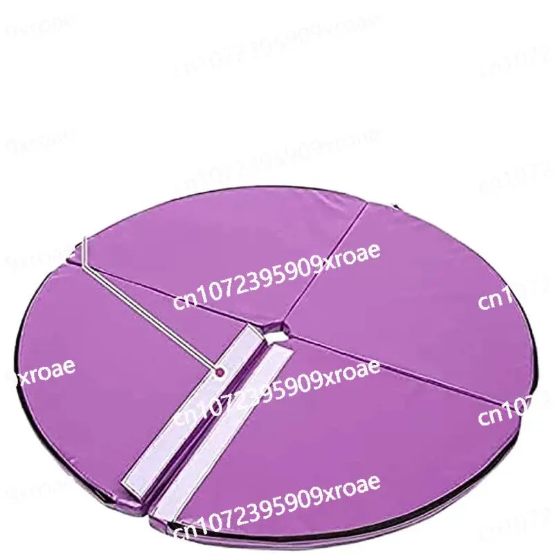 Foldable Pole Dancing Mat Round Workout Gymnastics Pads Anti-Fall Anti-Skid Protection Mat for Pole Dance Safety Mat Yoga Gym