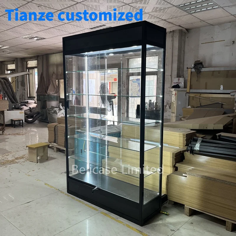 

(customized)Boutique Display and Aluminum Glass Showcase Display Cabinet Smoke Store Showcase Other Commercial Furnitur