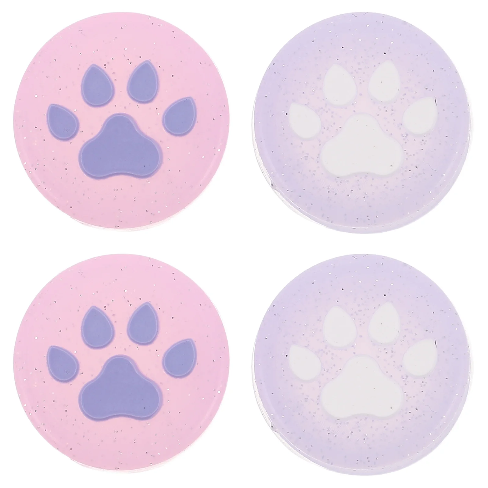 

14 Pcs Luminous Fruit Rocker Cap Anti-slip Silicone Thumb Grips Animal Controller Caps