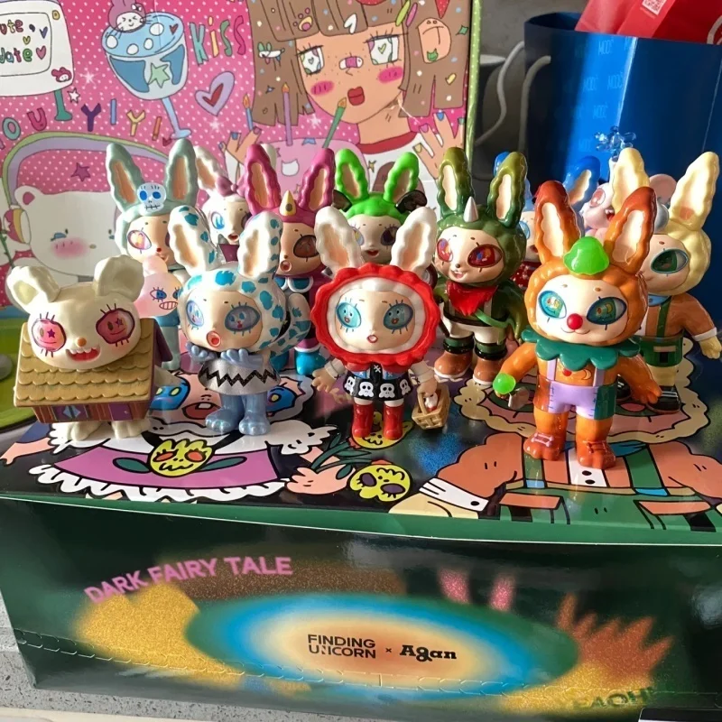 

Подлинная серия Agan The Dark Forest, слепая коробка из ПВХ, модные игрушки, милая фигурка, коллекционные украшения, подарочные игрушки для детей