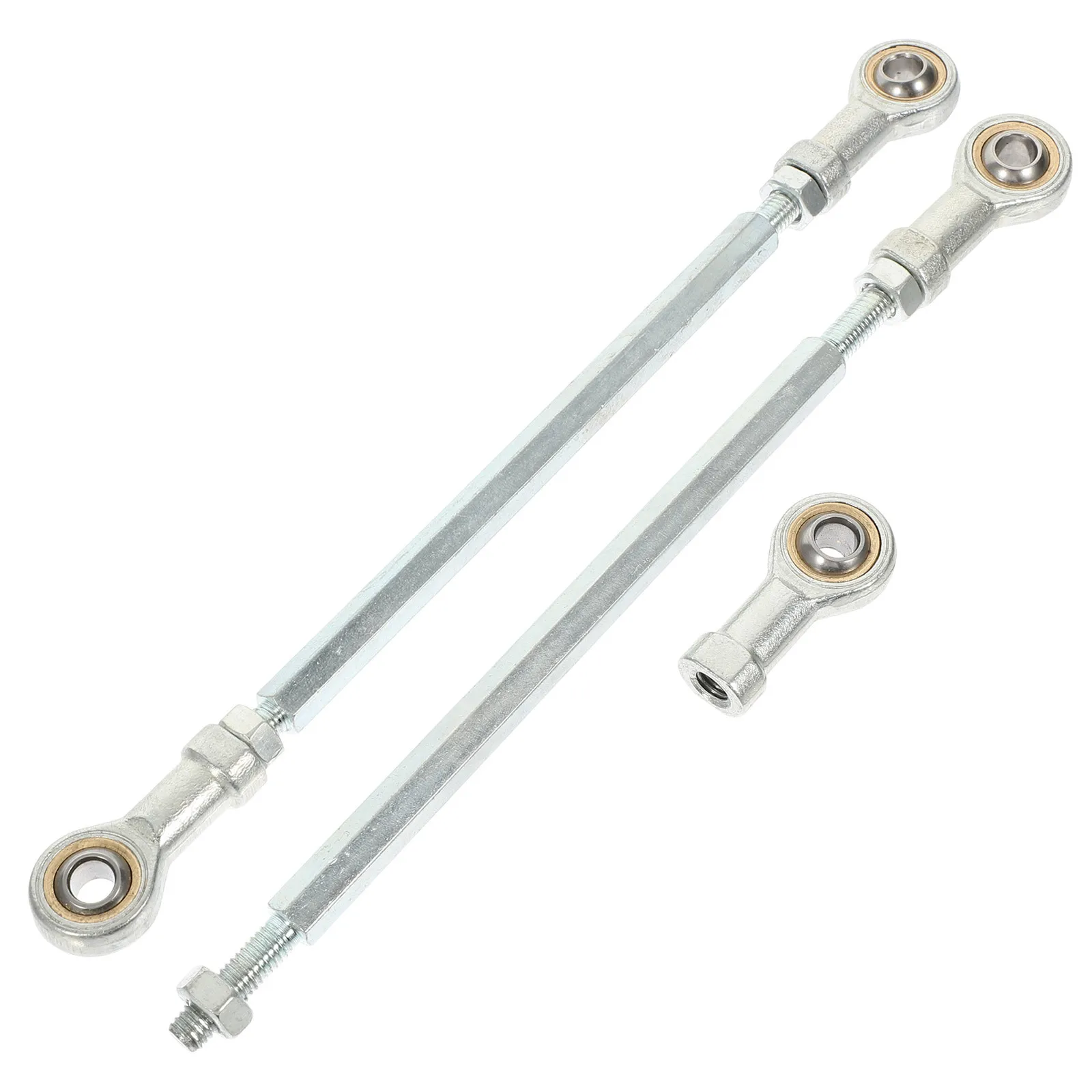 

2pcs Ball Joint Bearing Steering Stem Tie Rods Replacement For Go Kart Atv Utv Steering Tie Rod End Assembly Chassis Parts