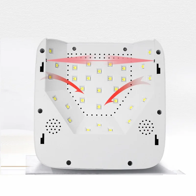 54W kabelloser Dual-Licht-Trockner, Salon-Maniküre, professionelle wiederaufladbare kabellose UV-LED-Gel-LED-Nagellampe