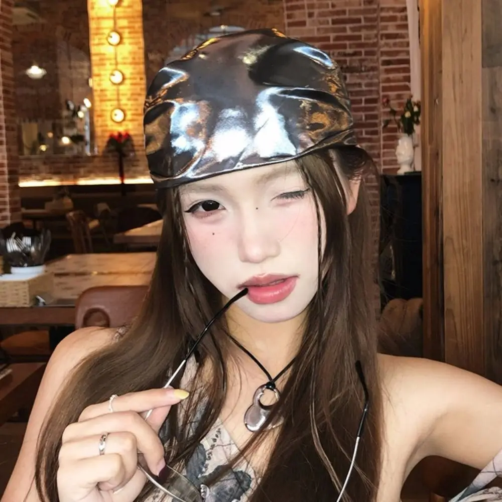 

Retro Hip Hop Leopard Print Hair Scarf Soft All-match Y2k Print Turban Headband Neckchief Punk Bandana Beach