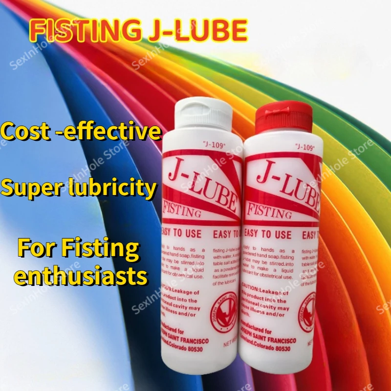 J-Lube Powder Lubrificante Sexual Gay Anal Lubrificantes Fisting Lube Ass Óleo Lubrificação Brinquedos Sexuais para Homens Emulsões Adulto Suprimentos 18 +