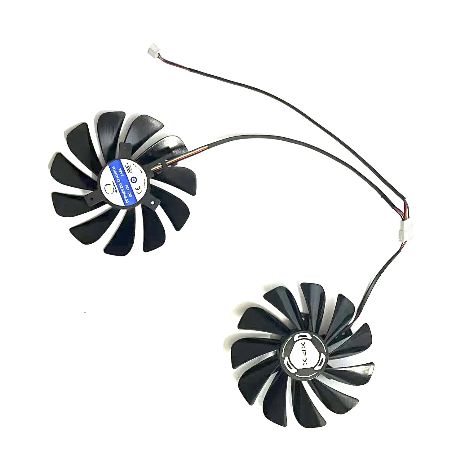 95MM 2FAN New 4PIN CF1010U12S RX5700 XT GPU Fan Suitable for XFX RX 5700 XT RX 5700 Graphics Card Cooling Fan