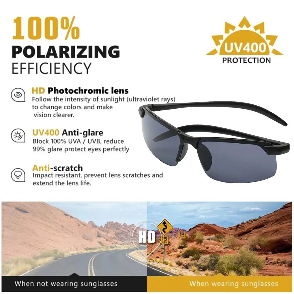 Polarized Sunglasses Men Women UV400 Sun Glasses Fishing Goggles Outdoor Sport Eyewear