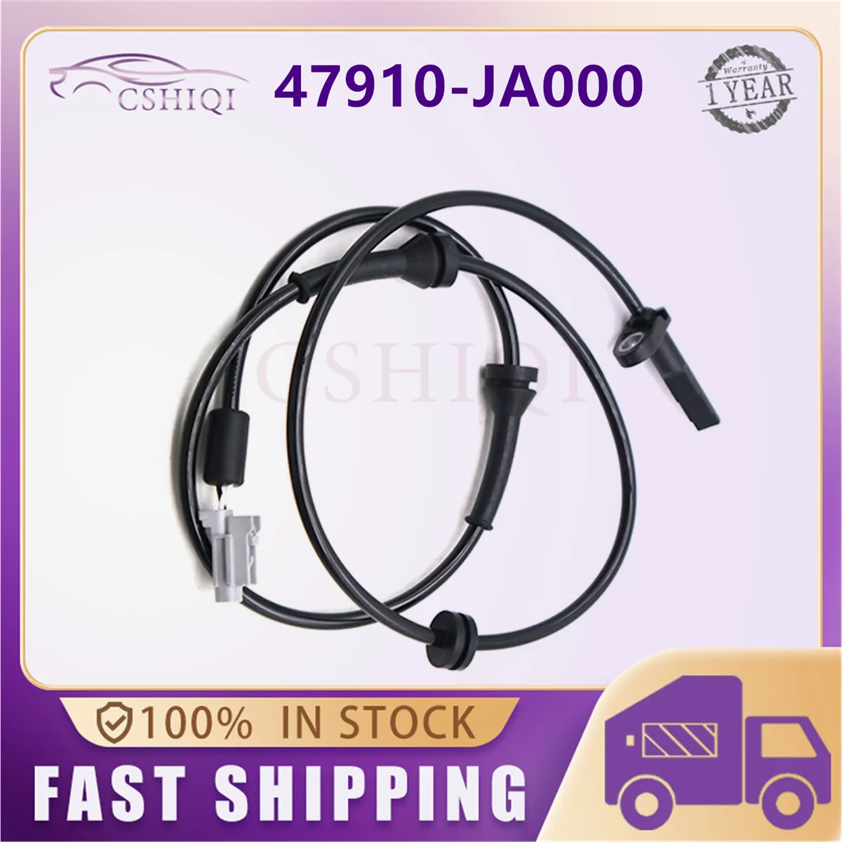 

47910-JA000 Front L/R ABS Wheel Speed Sensor 47910JA000 SU12644 For Nissan Altima Maxima 2.5L 3.5L 0844380 ALS1442 695131