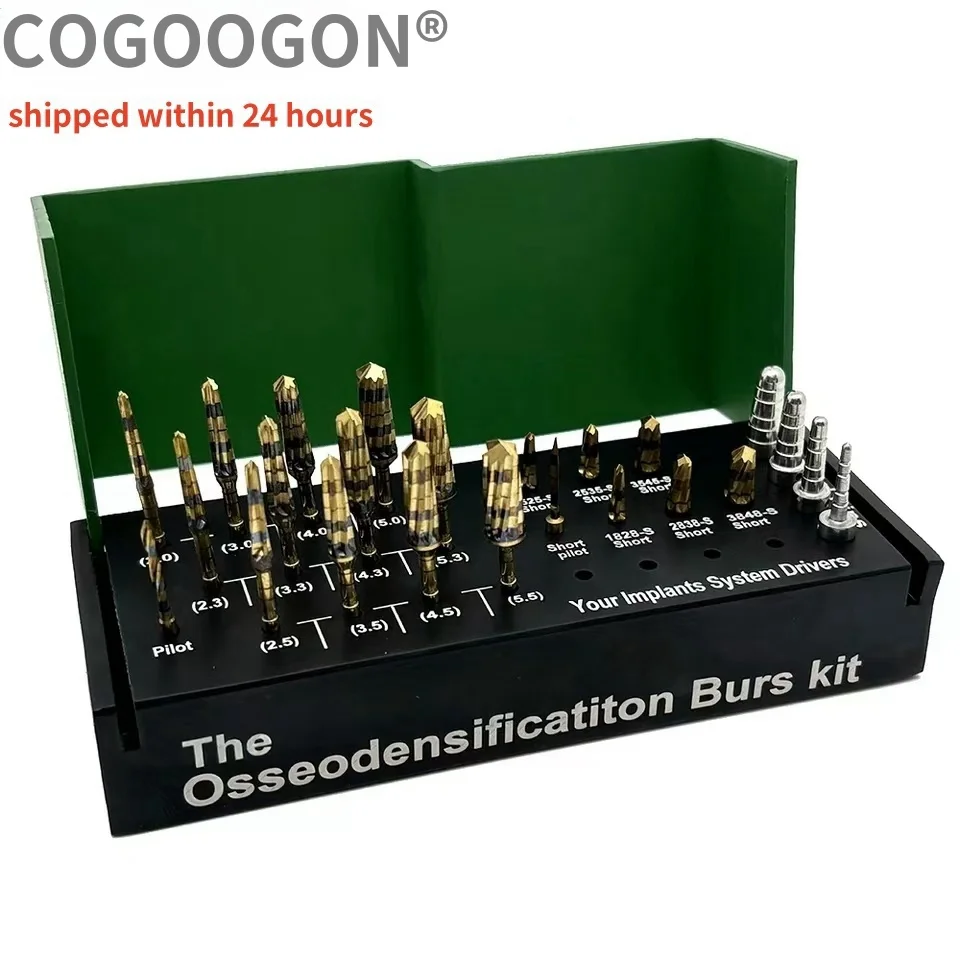 

Surgical Implant System Drivers Dental Osseodensification Burs Drills Implant Maxillary Sinus Lift Kit Dental Tools