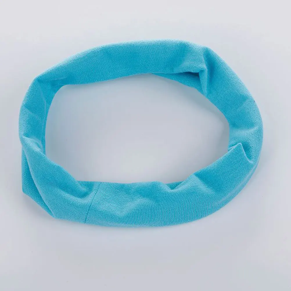 

8Pcs Stretch Wide Elastic Cotton Yoga Headbands Anti-Slip Sports Headbands for Women Girls Softball Volleyball Basketball Cheer