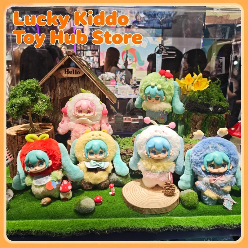 

Новинка 2025, оригинальная серия Hatsune Miku Forest Concert, модная слепая коробка, игрушки, коллекционные фигурки Kawaii, брелок, орнамент, подарки