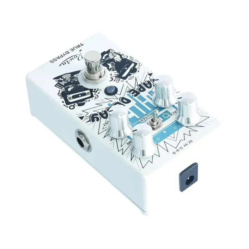 【TRAVEL ESSENTIAL】 Buffer Circuit Reverb Guitar Effects Pedal Tape Delay Echo Modulation Shift Effectors For Electric Guita