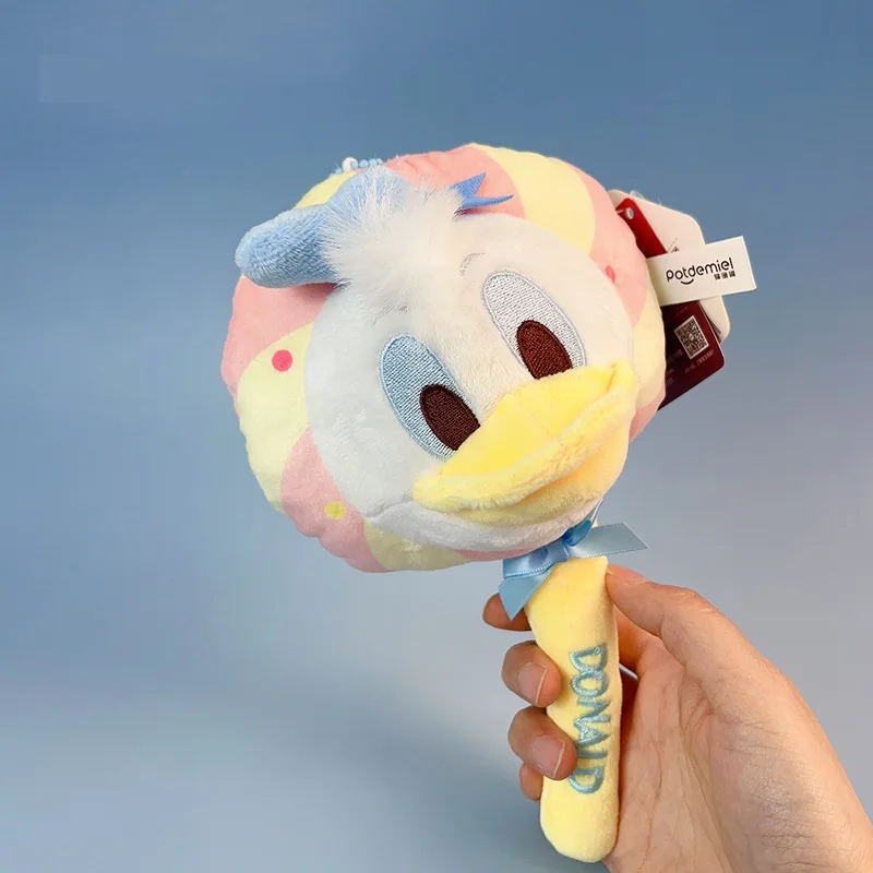 Echte Disney Donald Eend Knuffels Cartoon En Schattige Lolly Pop Sleutelhanger Rugzak Hanger Sleutelhanger Kinderspeelgoed Feestcadeaus