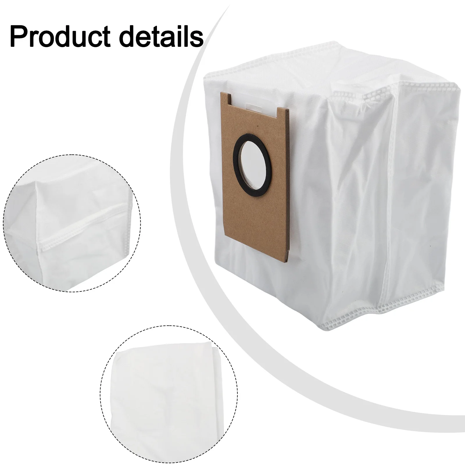 

Удобный в установке сменный мешок для сбора пыли для уборки в помещении, как показано на фото, прочные аксессуары для пылесоса