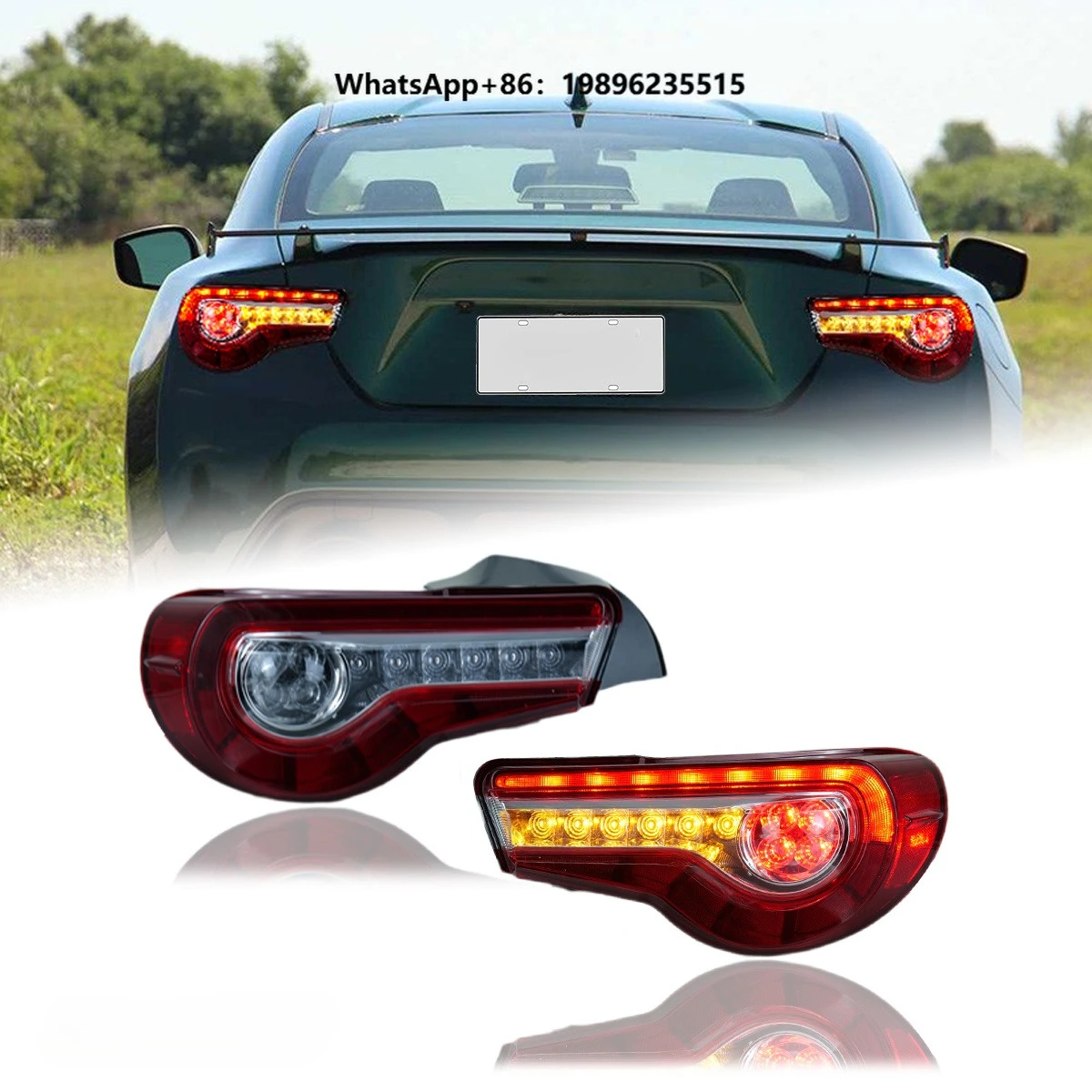 TYPY All LED Module Upgrade Modified New Highlight Steering Reverse Brake Tail Light Assembly