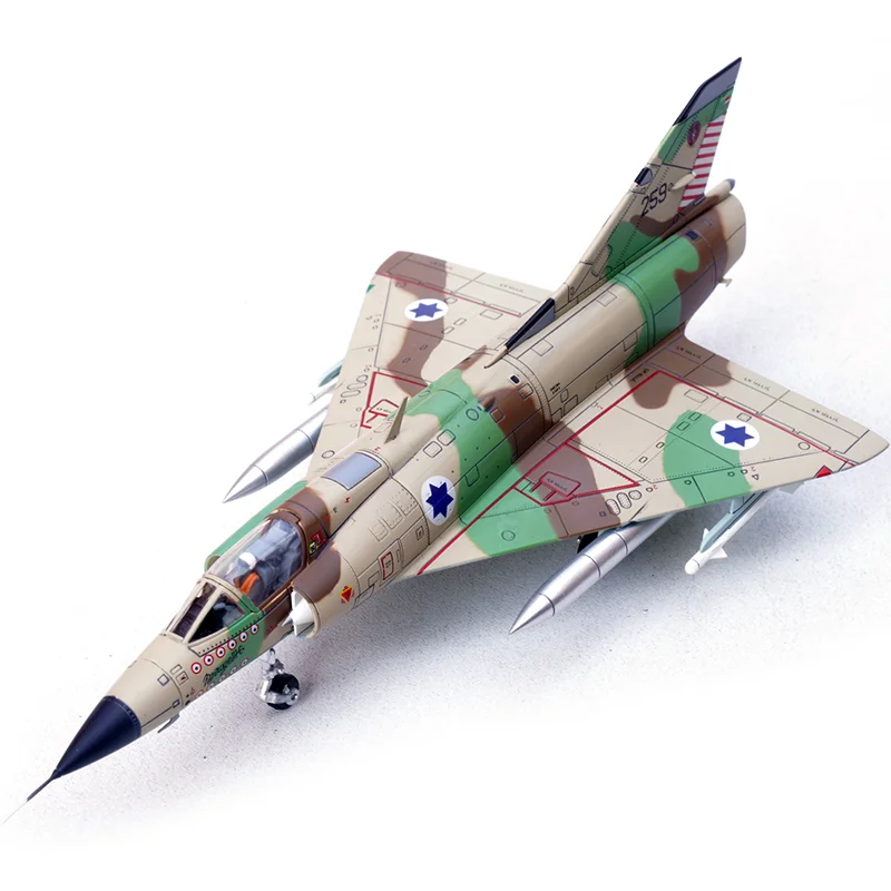 

1: 72 14648PE Mirage IllCJ fighter model 259 # 101 Israel 1971 livery Alloy finished product model