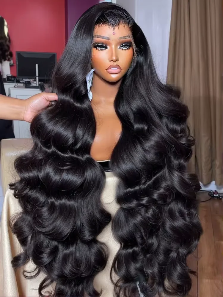 200% 30 38 بوصة الجسم موجة 13x6 Hd الدانتيل الباروكة الأمامية شعر الإنسان البرازيلي قبل قطعها الدانتيل الباروكات للنساء 13x4 الدانتيل شعر مستعار أمامي #1