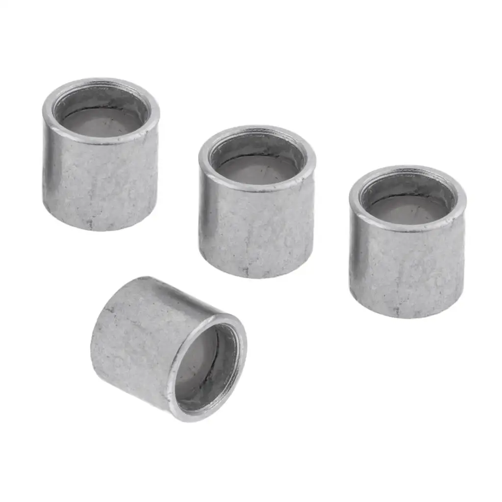 2X 4pcs Skateboard Longboard 10mm Bearing Wheel Spacers Long