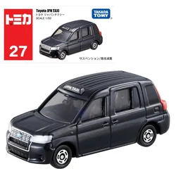 Takara Tomy Tomica No.27 Toyota Japan Taxi 1/62 Cars Alloy Motor Vehicle Diecast Metal  Model Kids Xmas Gift Toys for Boys