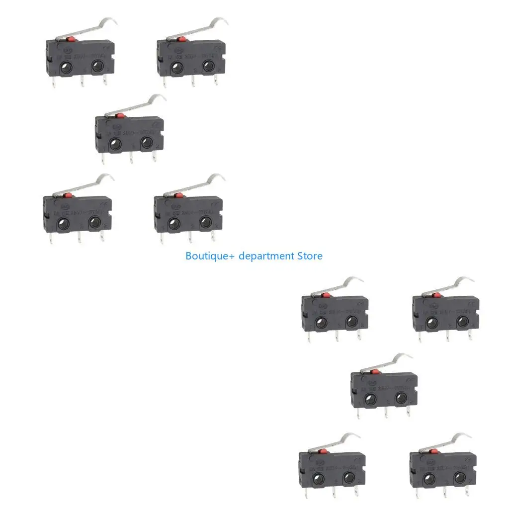 E1PD Microswitch Control Unit, KW11 KW12 Contact Button with Rating Text