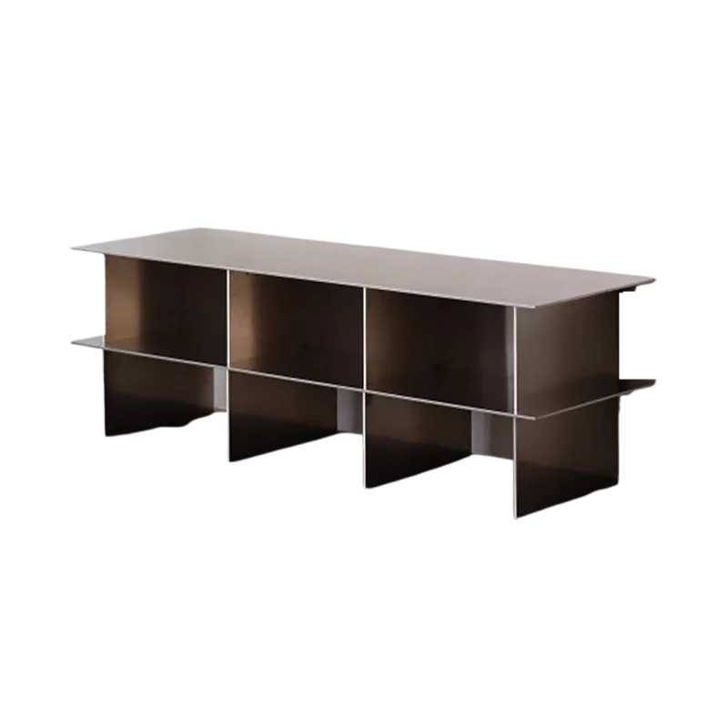 High Quality Luxury Tv Stands Nordic Glossy Metal Minimalist Tv Stands Designer Italian Meuble Tv Furniture For Apartments