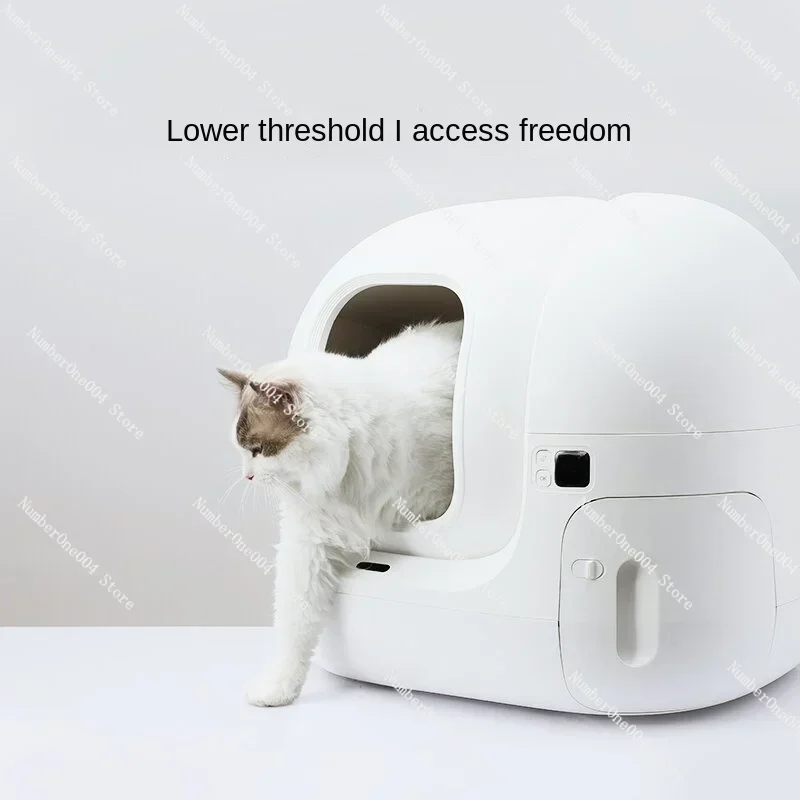 Self Cleaning Litter Box Anti-sand Closed Cats Tray Cat Toilet Automatic Smart APP Remote Sand Box Petkit Litter Box Max for Cat