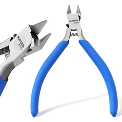 4.5'' Model Nippers Ultra-thin Single-Edged Pliers Plastic Model Tools with Non-Slip Handle for Gundam Building and Making