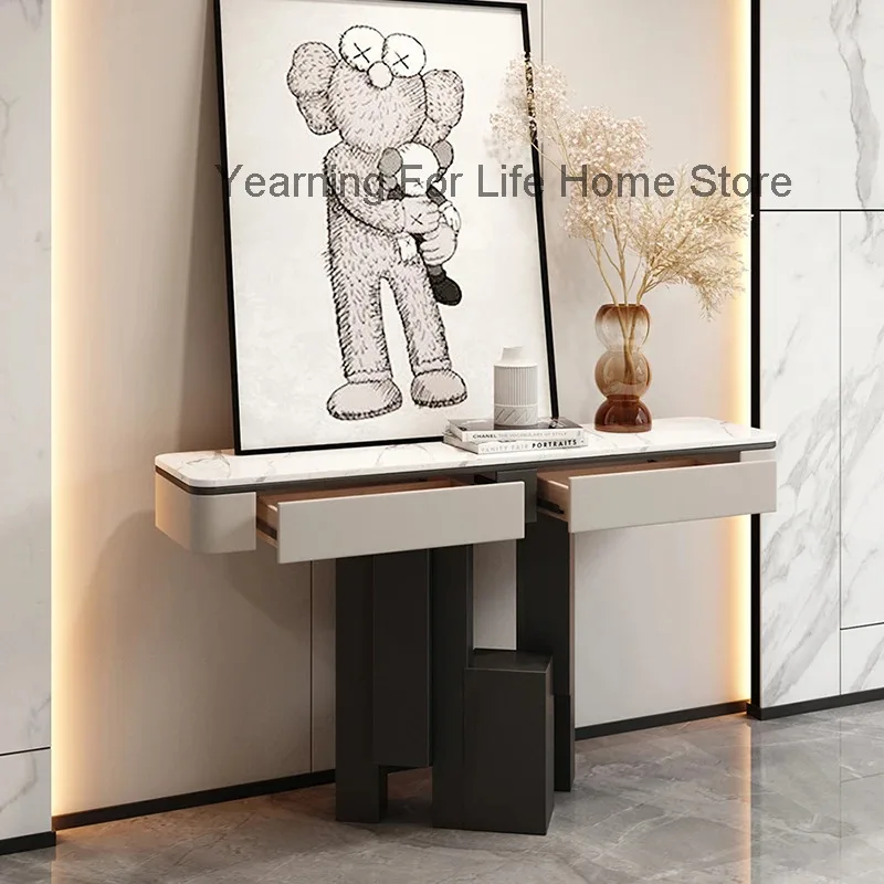

Hallway Entryway Console Tables Premium Luxury Italian Console Tables Storage Drawers Wohnzimmer Tisch Furniture Living Room