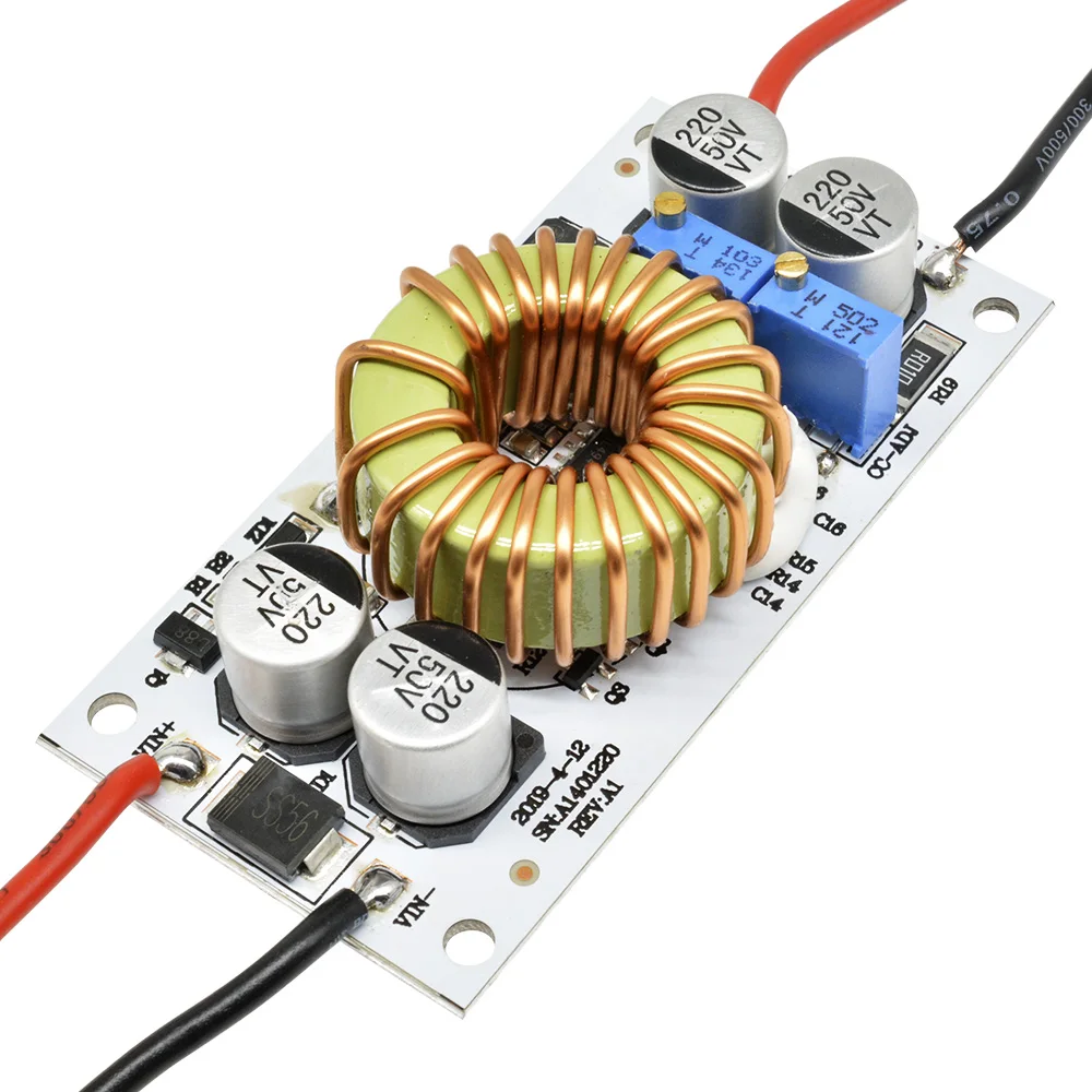 DC DC Spannungswandler CC CV Boost Converter DC-DC Step Up 250W 500W 10A Netzteil Einstellbares Modul DC10V-40V DC8,5V-48V – Detail 5