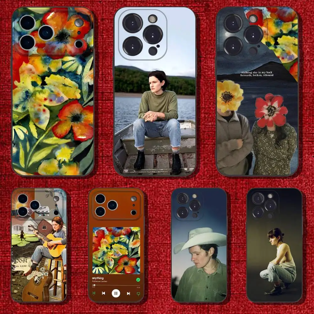 

Adrianne Lenker Phone Case For iPhone 6,17,16,15,14,13,12,11 Plus,Pro Max,XS,X,XR,SE,Mini,8,7,Soft Silicone Black Cover