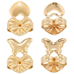10Pcs/lot, Heart Stud Back Lifters, Adjustable Earring Lifts, Earring Backs, DIY Jewelry Making Findings and Accessories:VE1231