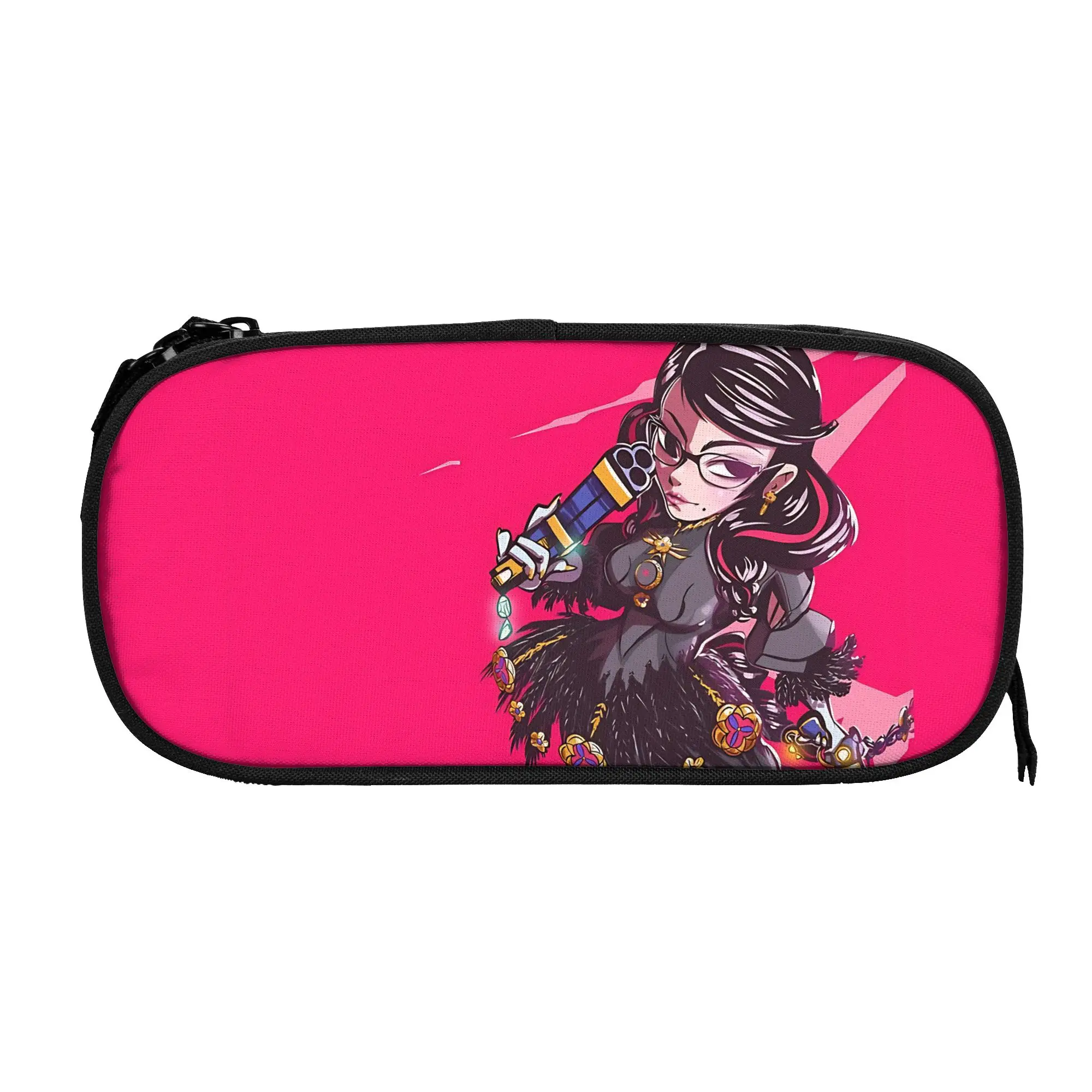 

1 piece Lightweight Umbrawitch Pencil Case Boys Pen Bag B-Bayonetta Office Stationery Bag