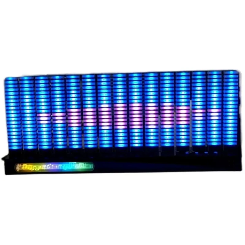 Music Spectrum Voice  20-Segment 3D Effect Full-Color Control Remote Control Clock Animation AGC Automatic Volume Control