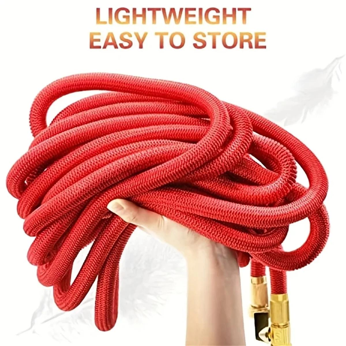 1PC Magic Garden Water Hose High Pressure Car Adjustable Wash Hose With Spray Gun Set Outdoor Watering Irrigation Tool 25-125ft