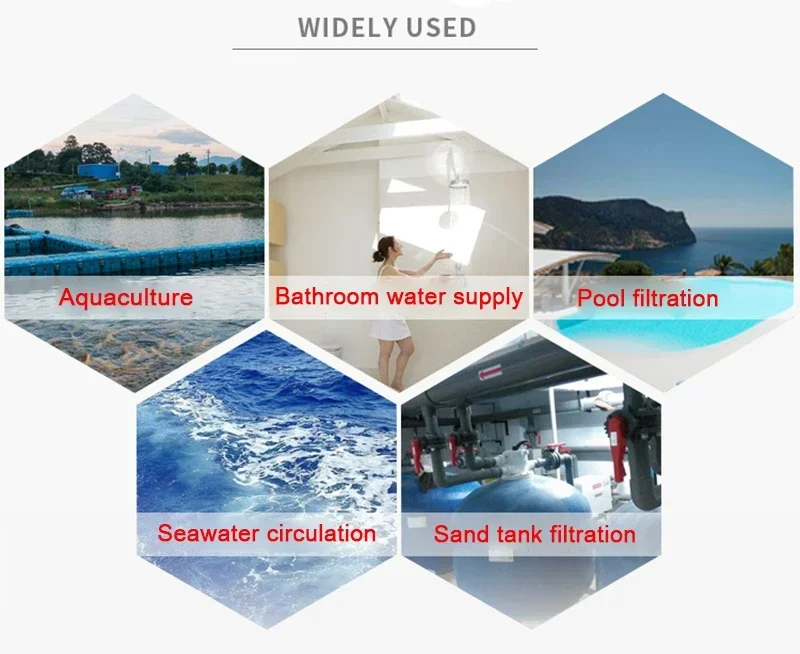 Seawater pump 3KW-380V Stainless steel impeller Seafood pond Farm High flow Agricultural irrigation Circulating Centrifugal pump