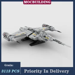 MOC Space Movie Starfighter Model Building Block Assembly N-1 Transport Aircraft UCS Collection Toy Gifts