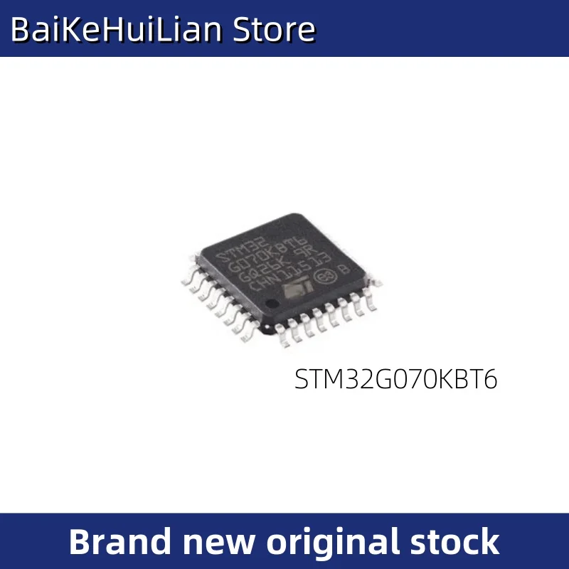 

Совершенно новый оригинальный STM32G070KBT6 LQFP-32 ARM Cortex-M0 + 32-битный микроконтроллер MCU