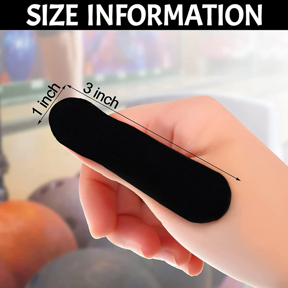 200 قطعة من شريط البولينج الإبهام، شريط إصبع البولينج، شريط أداء واقٍ مرن لملحقات البولينج الغنية